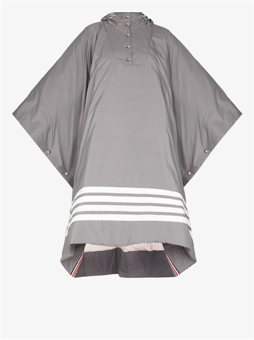 Poncho con cappuccio THOM BROWNE | FOD066X05222035